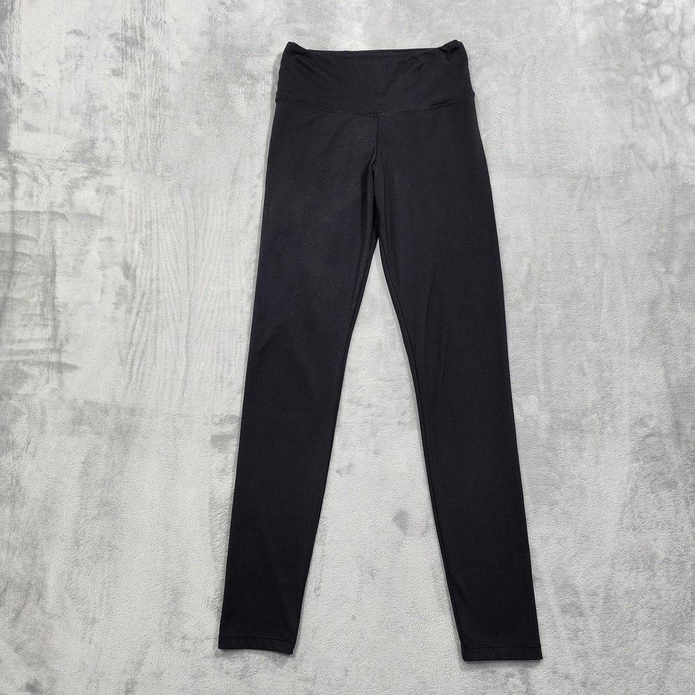 Felina Leggings Womens S Black Mid Rise Ankle‎ Stretch Pull On Casual Athleisure